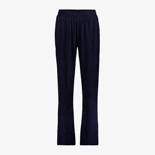 TwoDay dames plissé broek donkerblauw