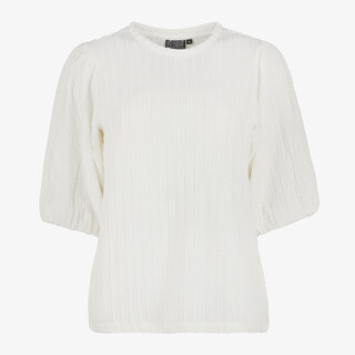 TwoDay dames shirt met pofmouwen wit