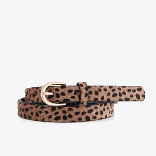 Meisjes riem bruin zwart