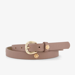 Dames riem taupe