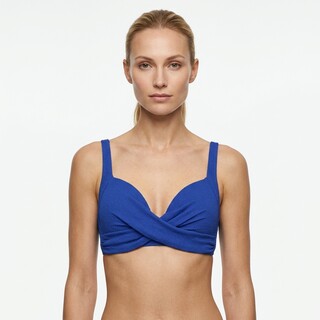 Osaga voorgevormde dames bikinitop blauw