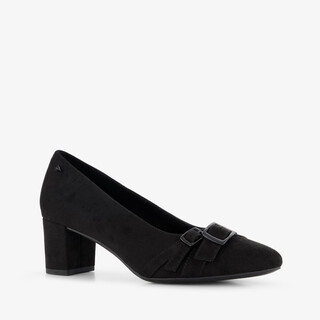 Jana dames pumps met H-leest zwart