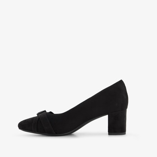 Jana dames pumps met H-leest zwart