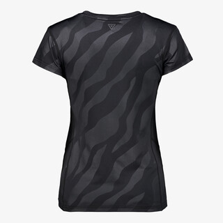 Osaga dames sport T-shirt met print zwart