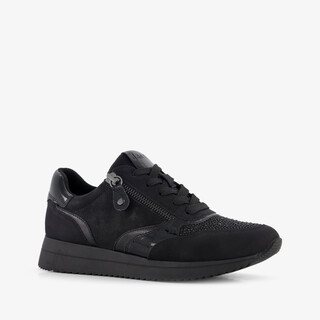 Jana dames sneakers met H leest zwart