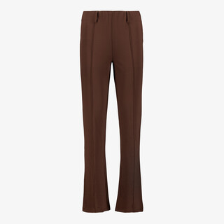 TwoDay dames pantalon met pinstripe bruin