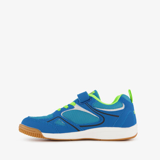 Dutchy Rebound kinder zaalschoenen blauw groen