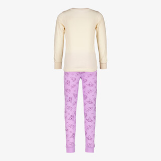 Hello Kitty meisjes pyjama beige lila