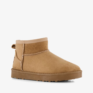Braqeez gevoerde meisjes boots beige