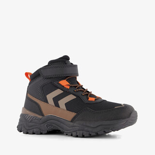 Blue Box hoge jongens outdoor sneakers zwart bruin