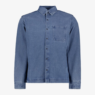 JJ REBEL heren denim overhemd blauw