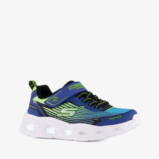 Skechers S-Lights: Vortex 3.0 kinder sneakers blauw groen