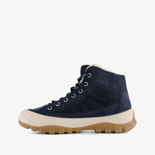 Mountain Peak suède dames veterboots blauw