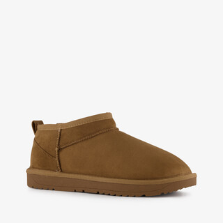 Blue Box gevoerde dames boots cognac bruin