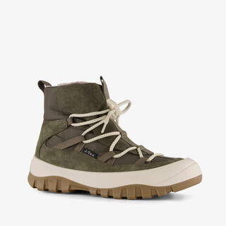 Mountain Peak suède dames veterboots groen