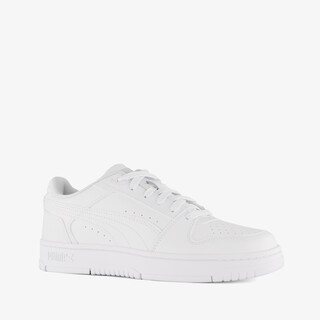 Puma Rebound V6 Low dames sneakers wit