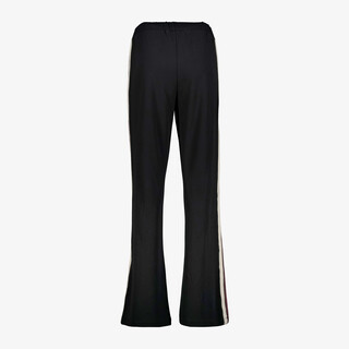 TwoDay dames wide leg broek met bies zwart