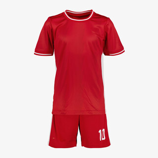 Dutchy tweedelige kinder sportset rood wit