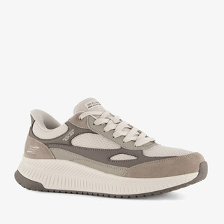 Skechers Slip-ins: BOBS Squad 4 heren sneakers beige