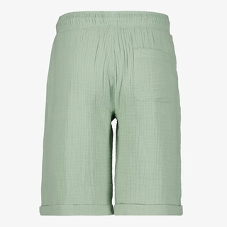 Unsigned jongens mousseline short groen