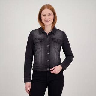 TwoDay dames spijkerjas zwart