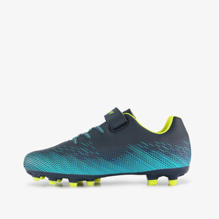 Dutchy Vision FG kinder voetbalschoenen blauw geel