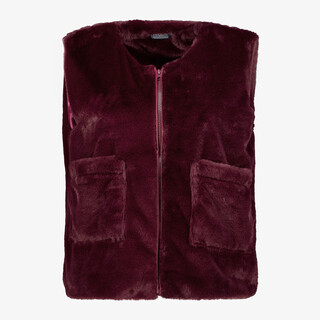 TwoDay dames gilet bordeauxrood