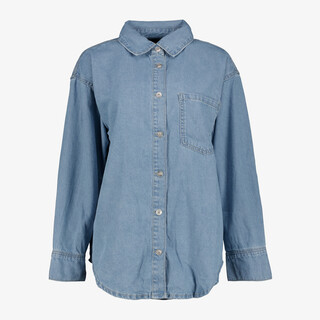 TwoDay denim dames blouse lichtblauw