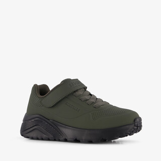 Skechers Uno Lite Vendox kinderen sneakers groen zwart