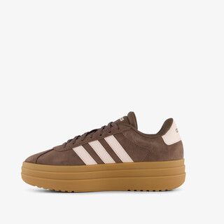 Adidas VL Court Bold suède dames sneakers bruin