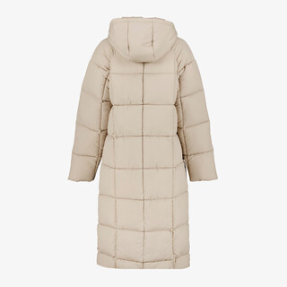 TwoDay gewatteerde dames winterjas beige