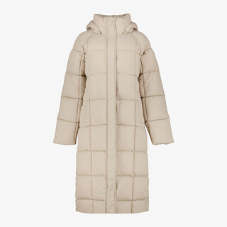 TwoDay gewatteerde dames winterjas beige