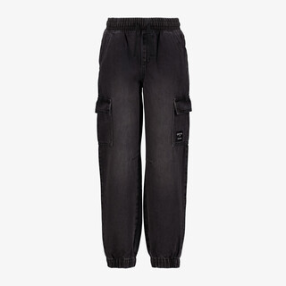Unsigned jongens cargo broek grijs
