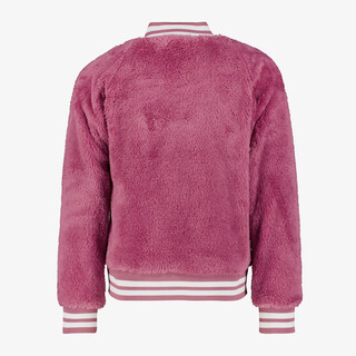 TwoDay furry meisjes baseball vest roze