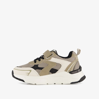 Blue Box jongens sneakers kaki wit