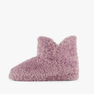 Thu!s hoge pluche dames pantoffels lila