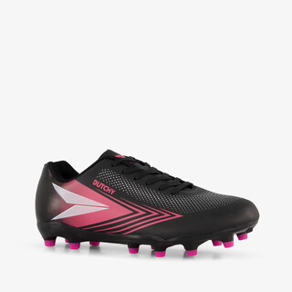 Dutchy Aura MG dames voetbalschoenen zwart roze