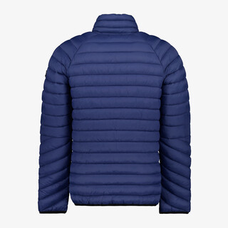 Kjelvik gewatteerde heren winterjas blauw