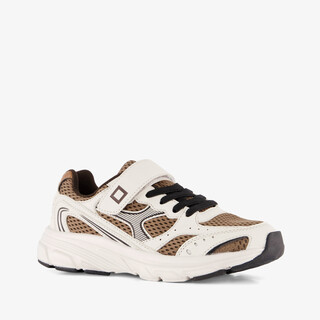 Blue Box jongens sneakers wit bruin