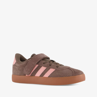 Adidas VL Court 3.0 meisjes sneakers bruin roze
