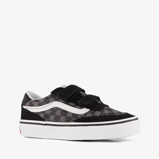 Vans jongens Brooklyn LS sneakers zwart grijs