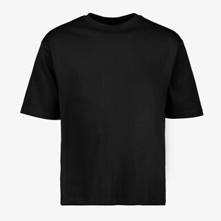 Unsigned heren T-shirt zwart