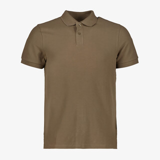 Unsigned heren polo bruin