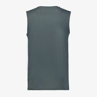 Unsigned basic heren singlet donkergrijs