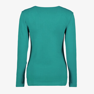 TwoDay dames basic longsleeve shirt groen