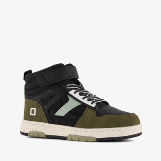 Blue Box hoge jongens sneakers zwart groen
