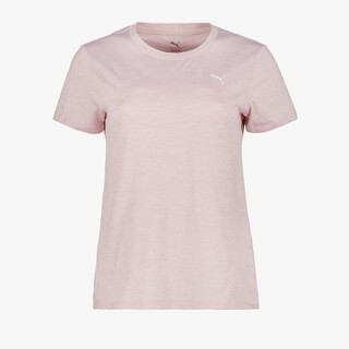 Puma TAD Essential dames sport T-shirt lichtroze