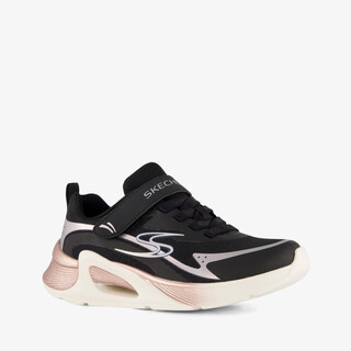 Skechers Tide Tech meisjes sneakers zwart goud