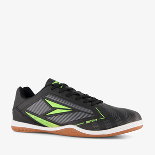 Dutchy Flow IC heren zaalschoenen zwart groen