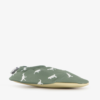 Slipstop Dino Green kinder schoenen groen wit